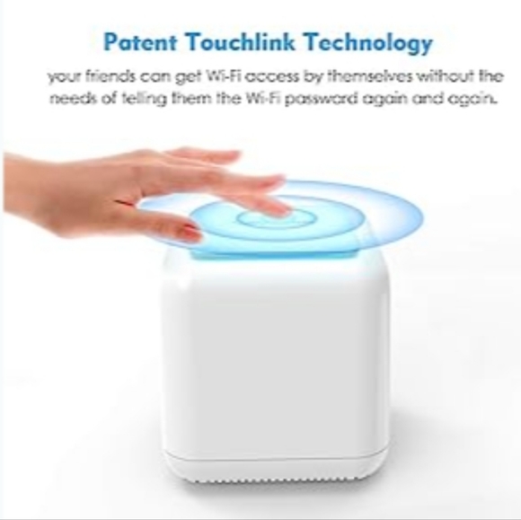 Mesh WiFi Router,Dual Band AC1200 Whole Home Mesh WiFi System with Touchlink Fun - Picture 6 of 10